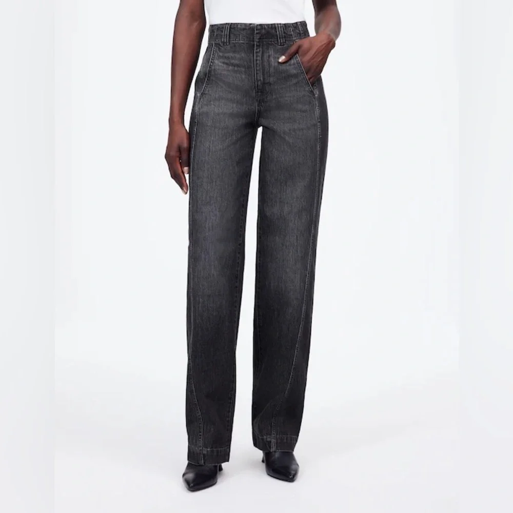 Madewell Tapered Denim Trousers (27)